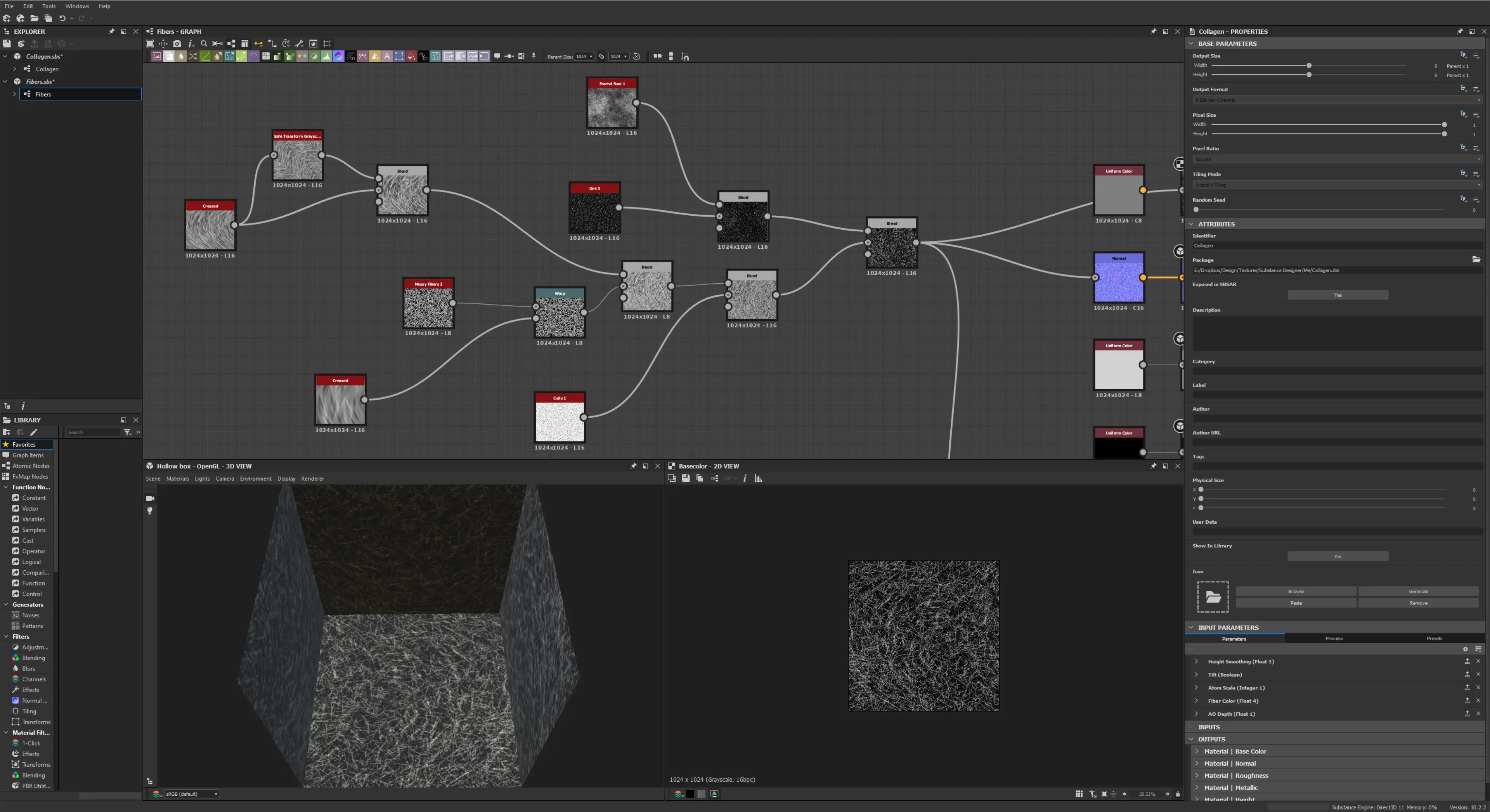 Basement membrane — Substance Designer